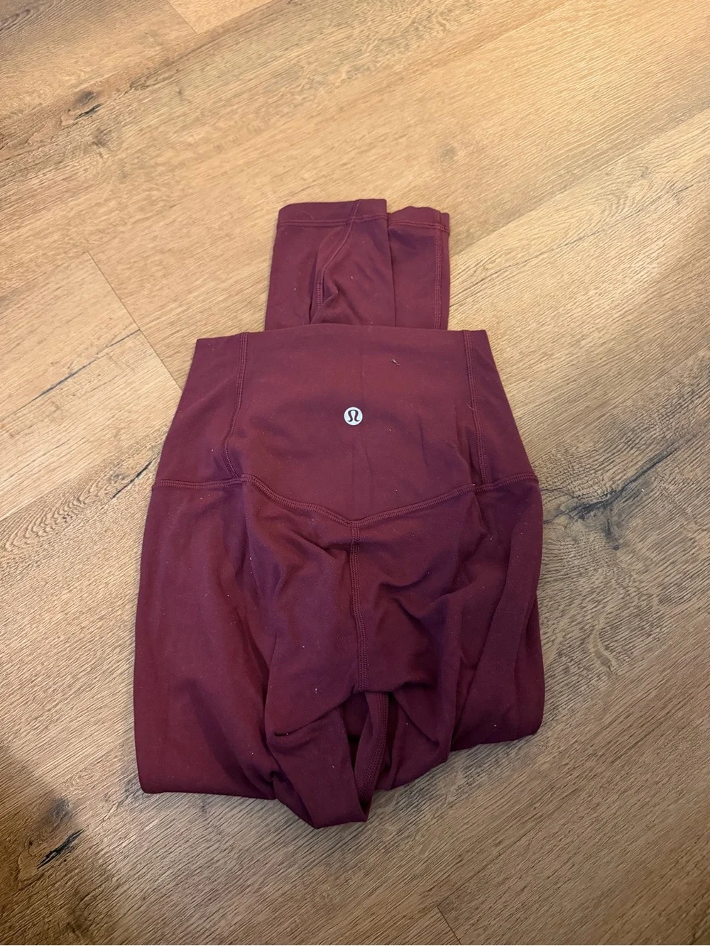 lululemon athletica Maroon High-Rise Leggings